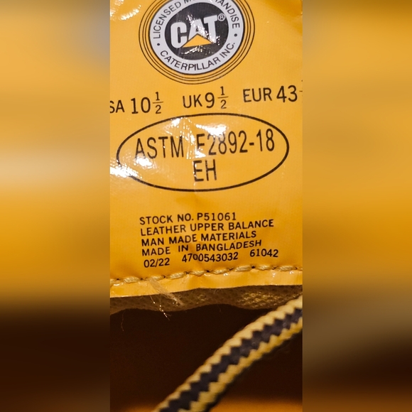 Caterpillar Exposition Hiker Soft Toe Mens Boot - Picture 9 of 9